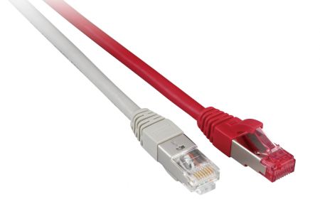 Serie SFM (PiMF) - Cable de parche redondo moldeado de tipo S/FTP de par trenzado.