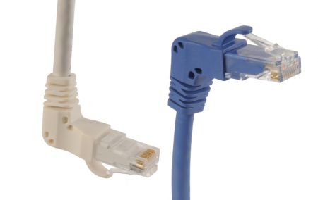 UTP Arranque-Ensamblado - Cable de conexión redondo tipo U/UTP con cordón trenzado