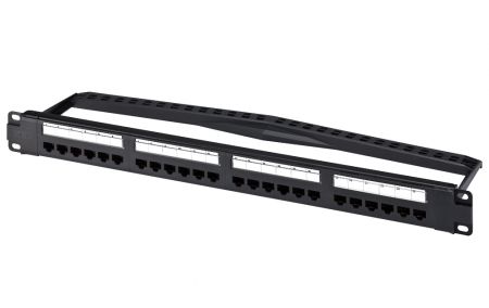 Modular Type - 1U 24-Port UTP Modular Patch Panel