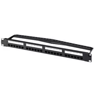 Category 6 - 1U 24-Port UTP Modular Patch Panel