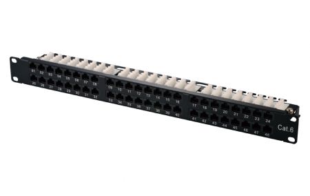 1U-48P - 1U 48-Port High Density UTP Modular Patch Panel