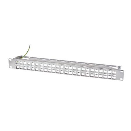High-Density - Shielded High-Density 48-Port in 1RU Blank Panel
