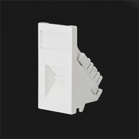 Cat 6 Shuttered 45°