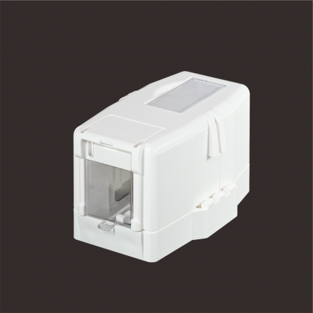 1-Port Garage-Door - 1-Port Surface Mount Box with Garage-Door Design