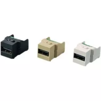 Screw Terminal Type 90° USB 2.0 Coupler - Screw Terminal Type 90° USB 2.0 Coupler