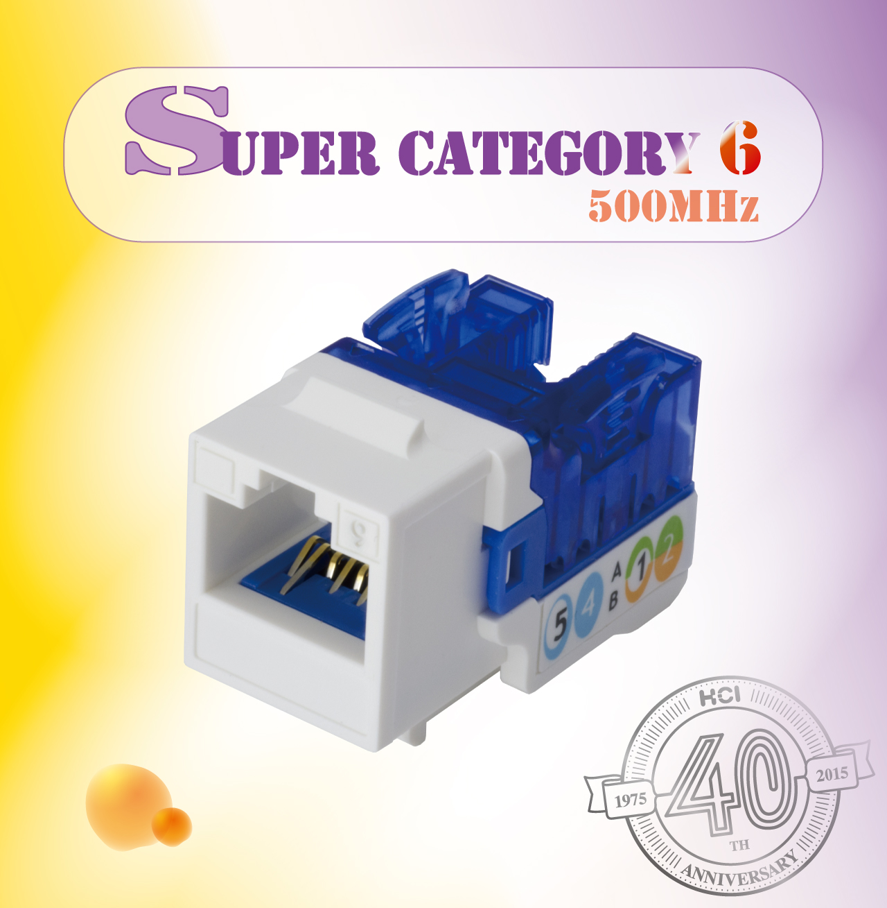 NUOVO PRODOTTO - 3013AKVA SERIES RJ45 KEYSTONE JACK