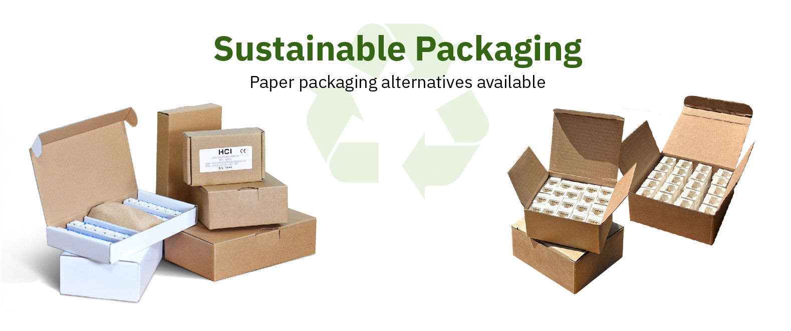 New Paper Packaging Option Available - HCI paper packaging