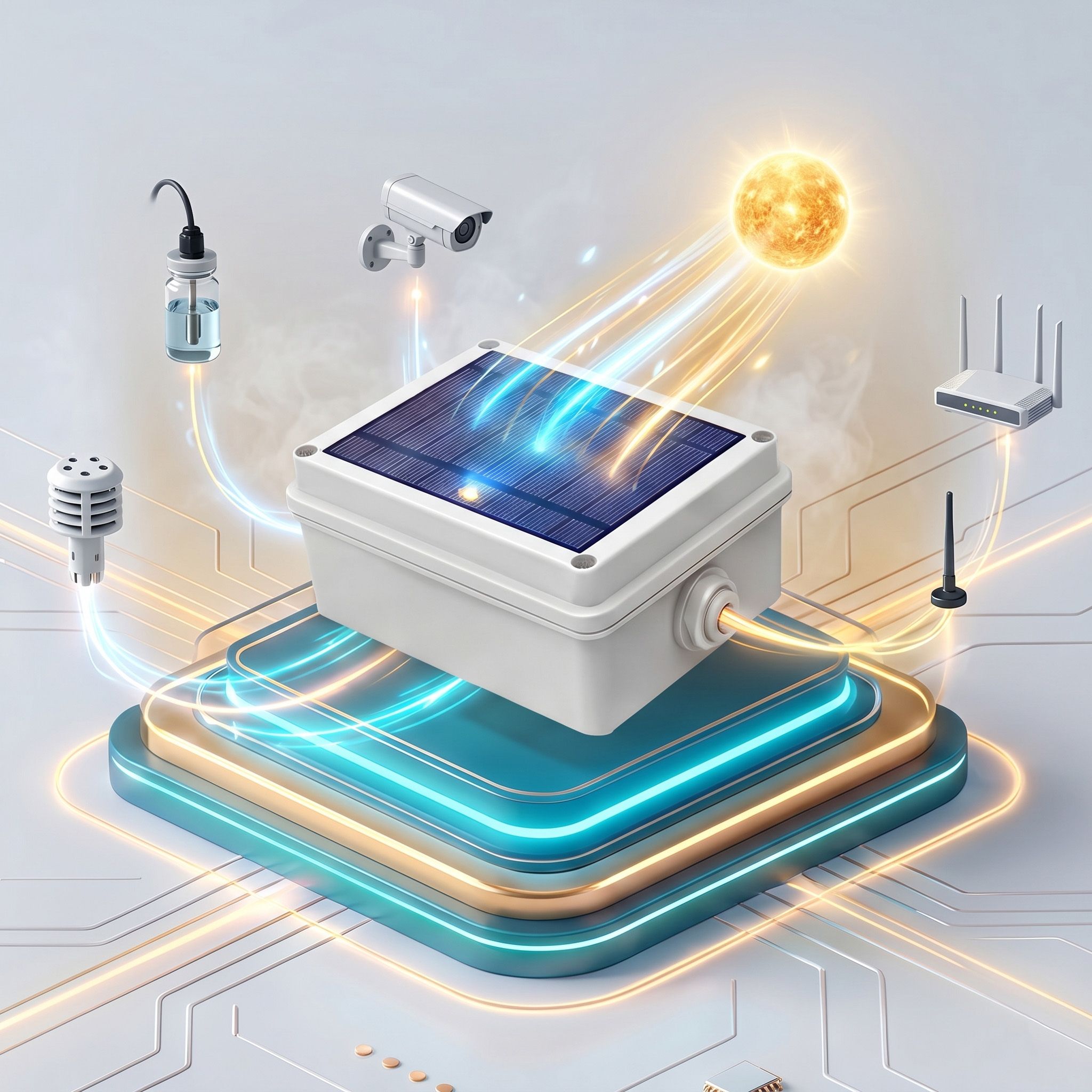 The Edge of Your Network Just Moved - Solar Charging Box for Autonomous Remote IoT Application