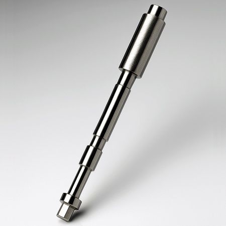 Aluminum Shaft - This aluminum shaft combines high-precision tolerance control with a lightweight design.