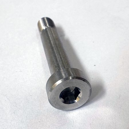 Stainless Steel Hex Socket Screw - Display of #10-24 external thread hex socket screws.