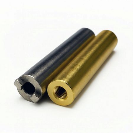 Precision CNC Machined Internal Thread Brass Standoff - Female Thread Brass Standoff - Precision Machining, Durability, and Custom Design.