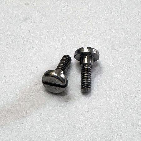 Precision CNC Machined Slotted Pan Head Machine Screw - Slotted head screws provide a simple and reliable fastening solution with precision machining and versatile application.