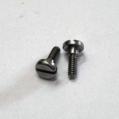 Precision CNC Machined Slotted Pan Head Machine Screw - Slotted head screws provide a simple and reliable fastening solution with precision machining and versatile application.