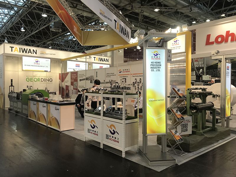 Our booth is fully set up and ready to welcome our distinguished guests.