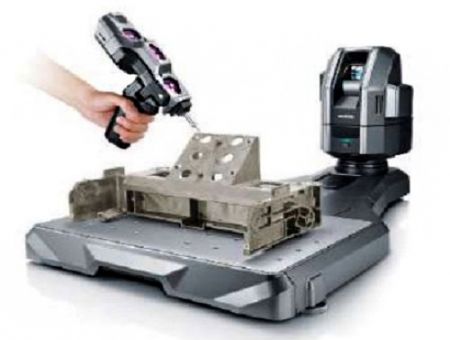 Japan-made KEYENCE handheld coordinate measuring machine.