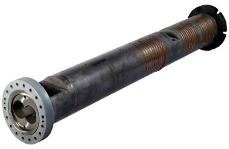 Counter rotating twin barrel