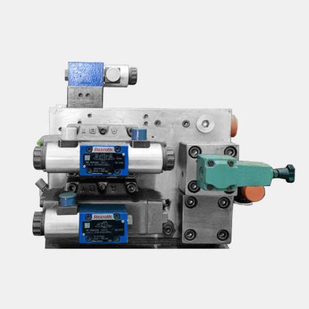 Injection Manifold Block And Hydraulic Solenoid Valve