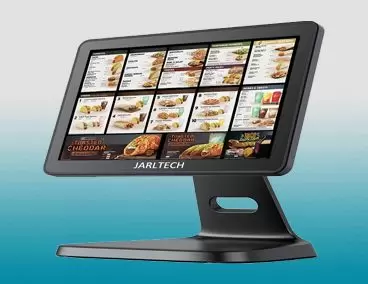 The JP-C11 is a 10.1" point-of-sale (POS) system that features a stable stand and a compact design - JP-C11 - 10.1" Point Of Sale System