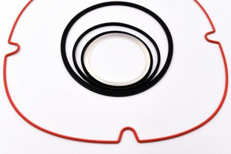 Силиконовое резиновое уплотнение - Индивидуальный силиконовый резиновый уплотнитель, громмет, прокладка, уплотнительное кольцо.