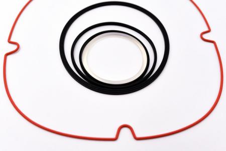 Vedação de silicone - Vedação de silicone personalizada, grommet, junta, O-ring.