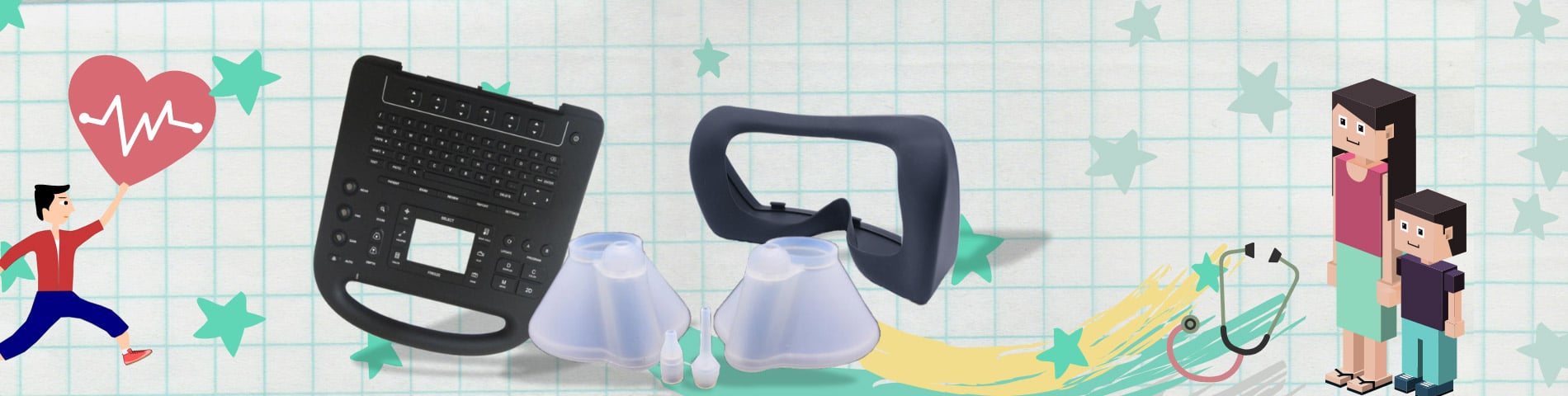 医療用シリコン部品