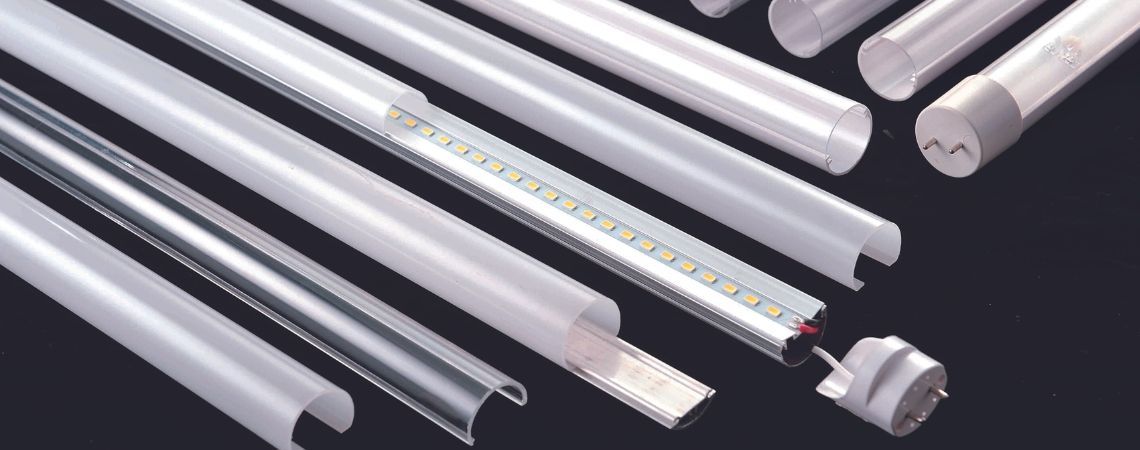 صورة غطاء مصباح LED من البولي كربونات (PC) للإشارة