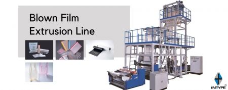 Máquina de extrusión de película soplada - Línea de extrusión de película soplada y aplicación