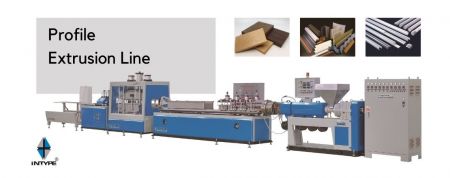 Profile Extrusion Machine - Profile Extrusion Line and Profile Application by Extrusion Machine