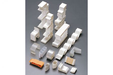 Дизайн пластикового профиля для окон в качестве справки.