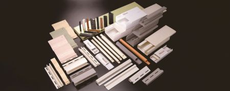 تشكيل ملف تعريف بلاستيكي - تصميم ملف تعريف بلاستيكي متنوع