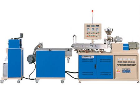 트윈 스크류 코로테이팅형 실험실 펠렛화기 - 실험실형 펠렛화 기계