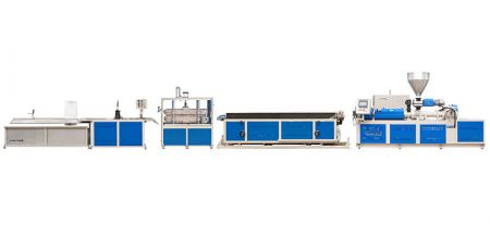 异型材双螺杆押出生产线