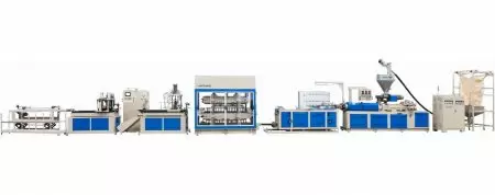 Twin Screw Profile Extrusion Line - Twin Screw Profile Extrusion Line