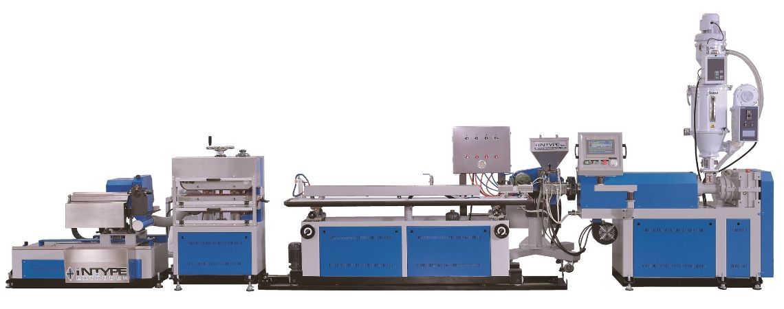 Línea de extrusión de tubos general - Línea de extrusión de tubos general Línea de extrusión de tubos general - Línea de extrusión de tubos general