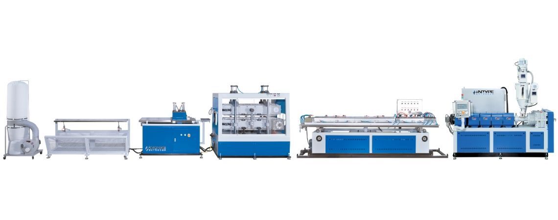 Single Screw Profile Extrusion Line - Single Screw Profile Extrusion Line