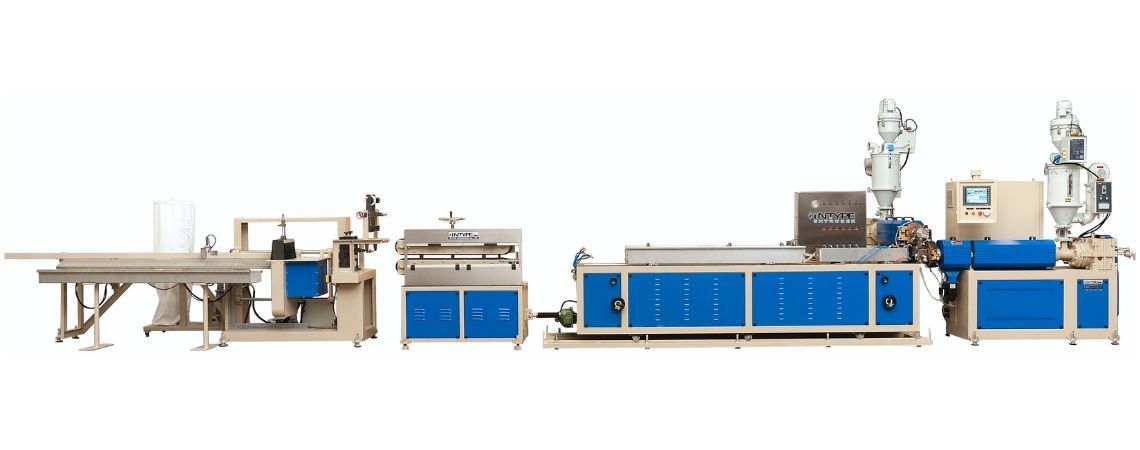 Twin Screw Profile Co-Extrusion Line - Twin Screw Profile Co-Extrusion Line Twin Screw Profile Co-Extrusion Line - Twin Screw Profile Co-Extrusion Line