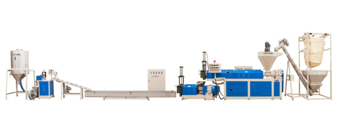 Двухступенчатая перерабатывающая машина - Двухступенчатая экструзия гранулирования