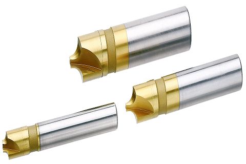 Welded R angle milling cutter