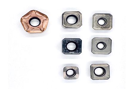 Face Milling Inserts - Cutting tools used in face milling operations remove material from the surface of a workpiece to produce a flat surface with the desired shape and surface finish