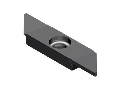 Right-hand Short Version Single Hole Grooving Carbide Inserts