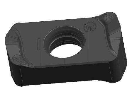 แทรกกัดแบบถอดเร็วประเภท KY - ปรับให้เข้ากับแทรกคาร์ไบด์ของ Kyocera