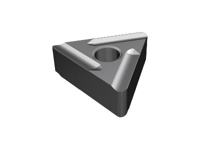 60 degree triangular turning insert adaptable to Mitsubishi insert.