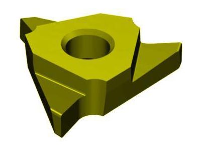 Left Hand Thick Triangular Grooving Inserts - Left hand thick triangular groove insert