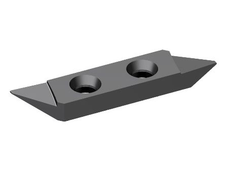 Left-hand Double Hole Sweeping Carbide Inserts - Left-hand double hole sweeping carbide insert