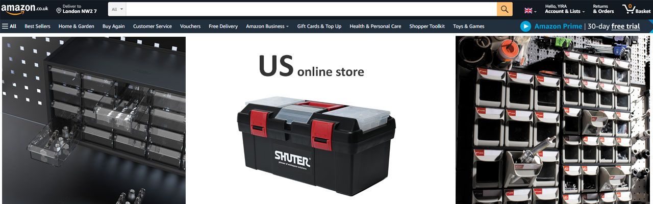 SHUTER'ın Amazon ABD Mağazası