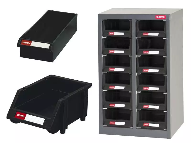 ESD protection organizer, Antistatic pegboard bin