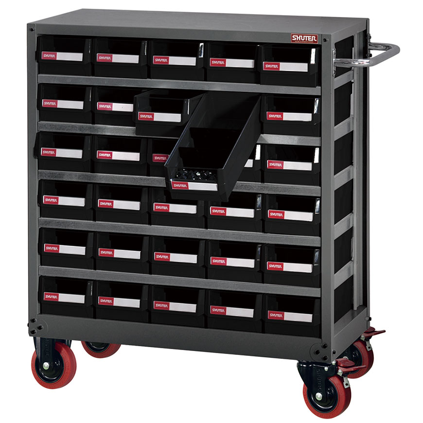 Cofre de herramientas con ruedas de 8 cajones, armario de almacenamiento de  herramientas y caja de herramientas con cerradura y ruedas, organizador de