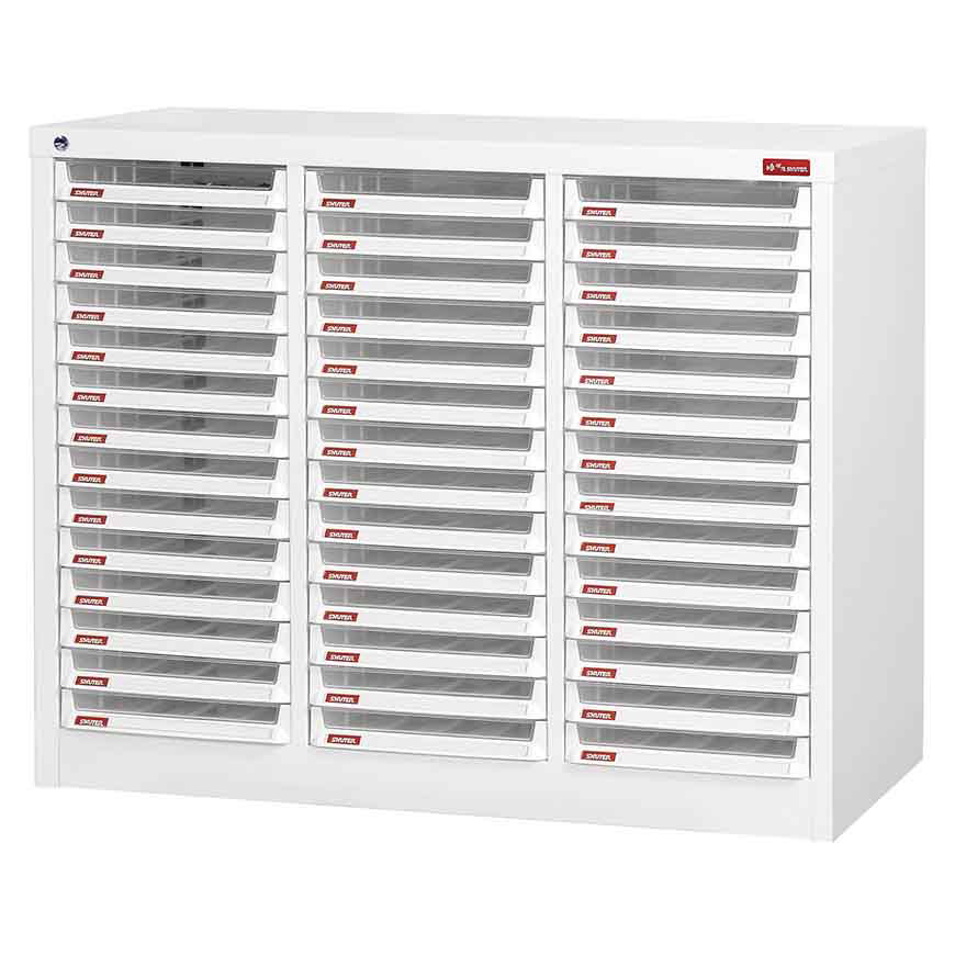 Lemari arsip 42 laci yang tak tertandingi dalam desain dan kualitas.