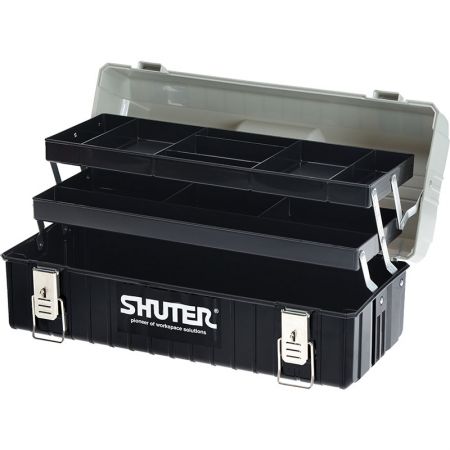 صندوق أدوات ذو طبقتين من SHUTER