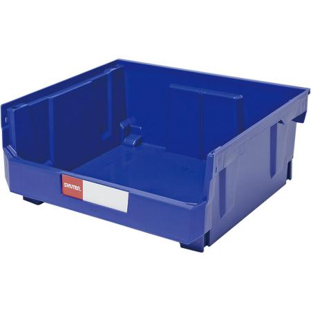 Parça depolama için 21L yığılabilir, yuvalanabilir ve asılabilir çöp kutusu. - SHUTER, bu endüstri için kullanışlı bir depolama çözümü ile klasik asılı çöp kutusu tasarımını baş aşağı çeviriyor.